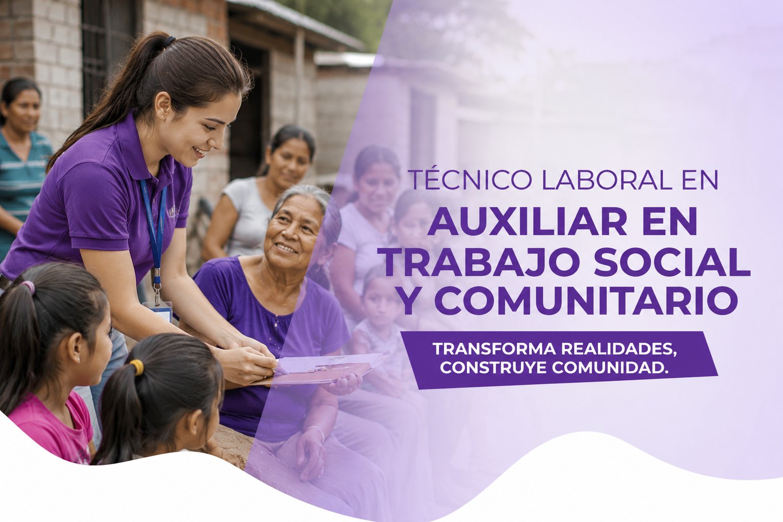 Técnico Laboral en Auxiliar en Trabajo Social y Comunitario